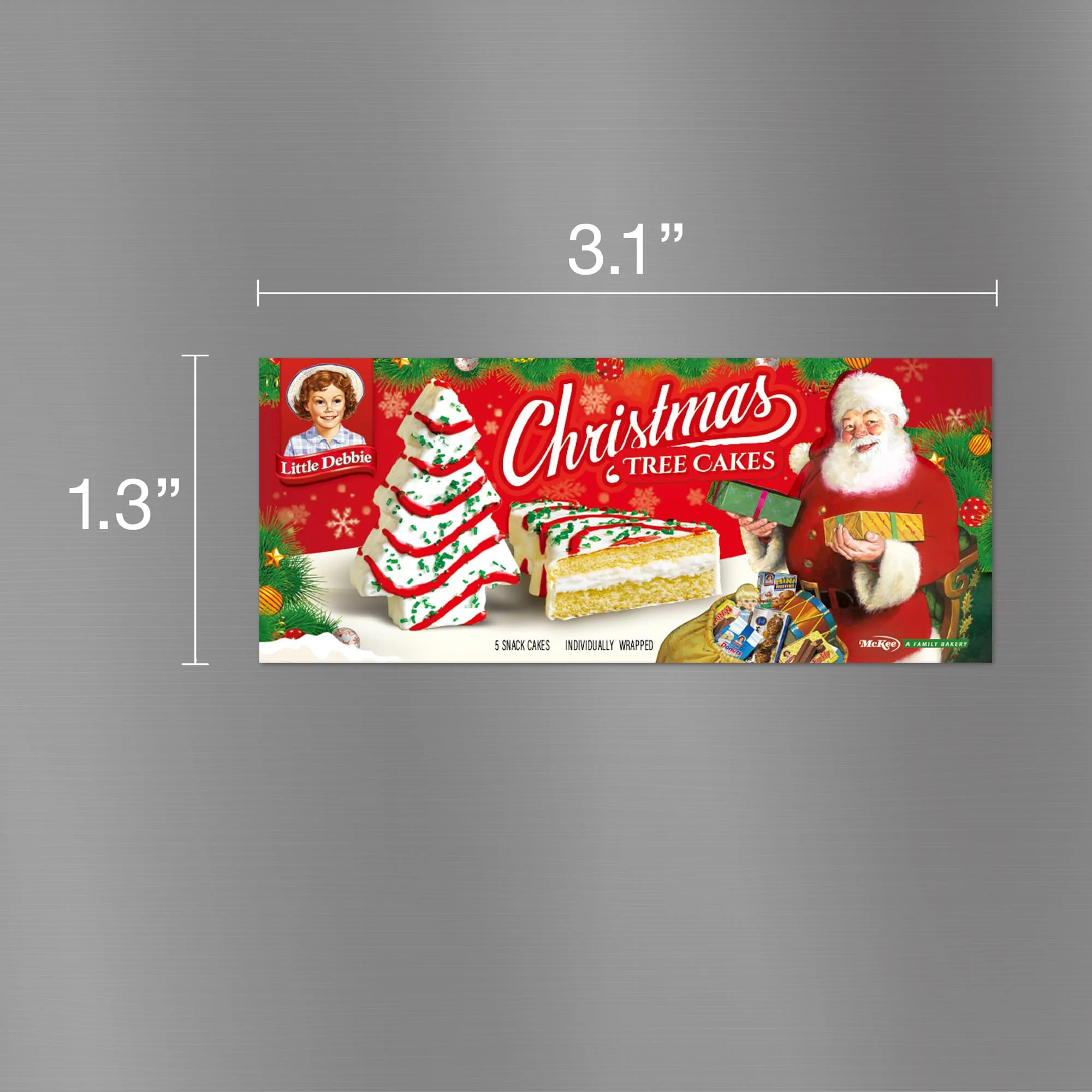 Christmas Tree Cakes® Carton Magnet